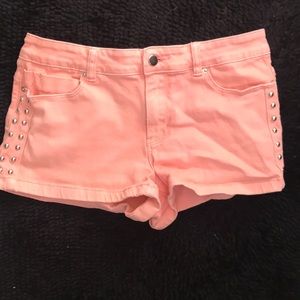 Pink shorts